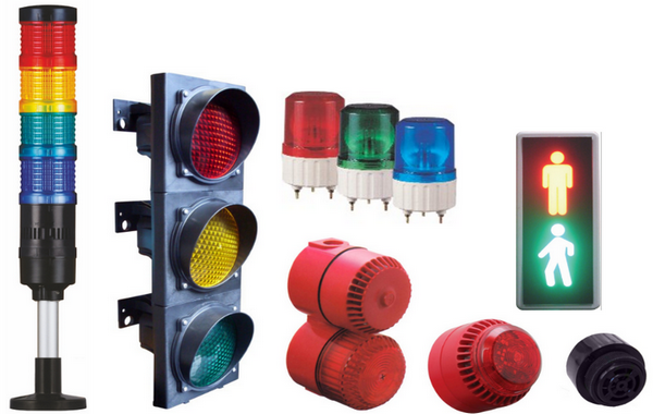 Combo QAD80H Special Version Flashing Light w/Sounder Horn IP65